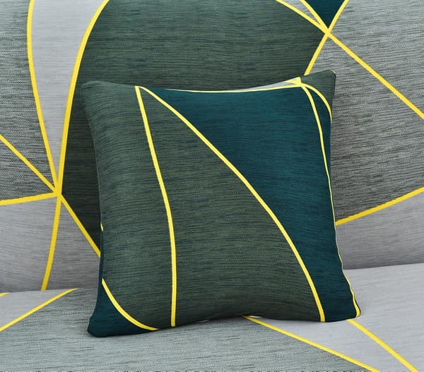 Tryckt sofföverdrag Stretch sofföverdrag Mönster Dubbel sofföverdrag Lämplig för 2-sits kuddsoffa Loveseat Set LGR 2-sits/Dubbel soffa
