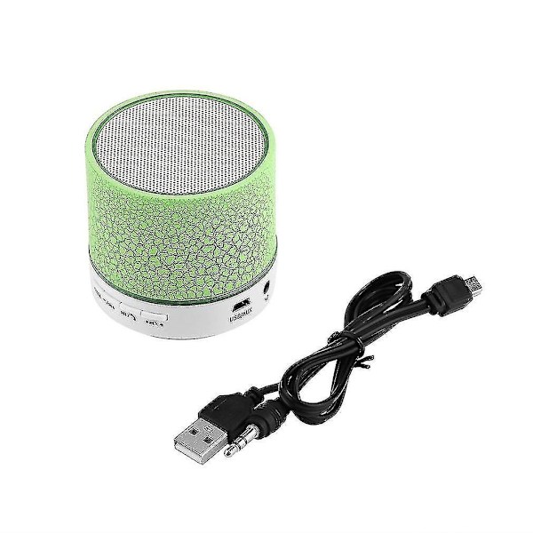 Super lyd Stor 45mm Driver Mini Musikk Bluetooth-høyttaler med USB-kabel