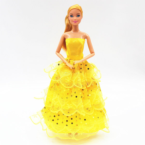 10 st 30 cm dockklänningar bröllop Barbie flickor smokingklänningar