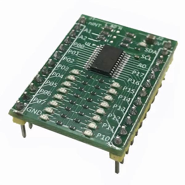 TCA9555 Udvidelsesmodul IIC/I2C GPIO Udvidelseskort Modul 16 Digital Input & Output