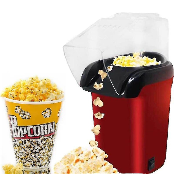Mini Husholdning Elektrisk Popcorn Maker Machine Automatisk Corn Popper Naturlig Popcorn Hjemmebrug Househo