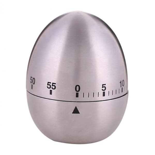 Egg Timer, Kjøkken Timer, Sølv