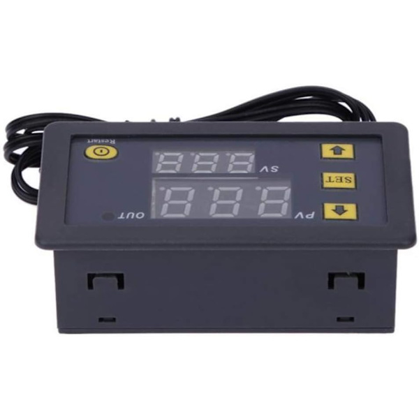 12V 20A W3230 LCD Digital Termostat Controller Regulator Høj Temperaturalarm