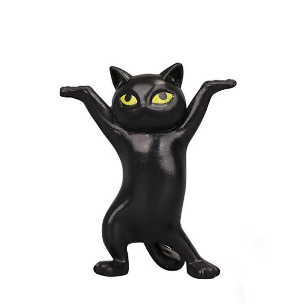 5 förtrollande kattdockor presenter, allt kan presenteras, söt kattunge kontorsbord, rolig kattunge 5,3 cm