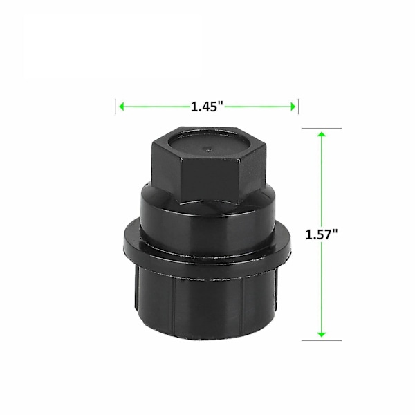 Hjulmutterdeksel for Chevy Gmc Silverado 1500 2500 lastebil