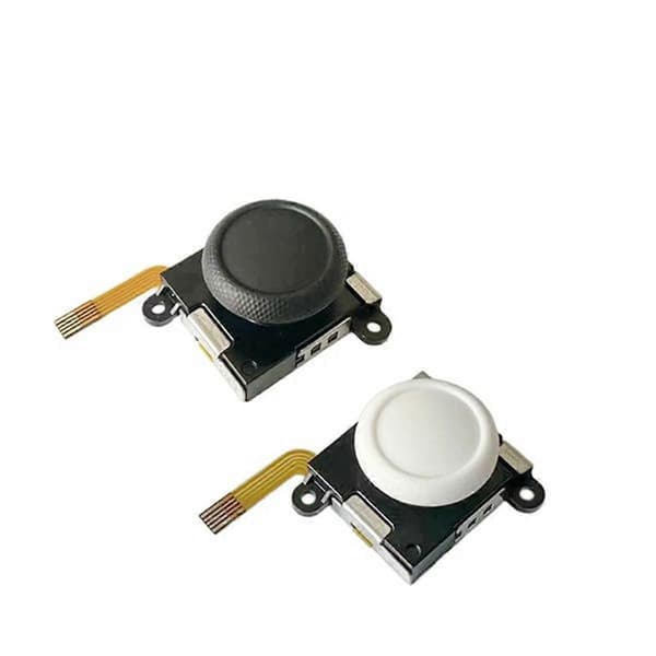 För Switch Lite Hall Elektromagnetisk Joystick 3D Analog Joystick för Switch JoyCon Hall Rocker Vit