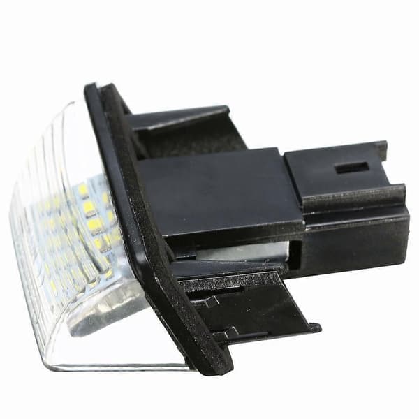 12V 6500K 18LED Nummerpladelys Klar Hvid Lampe Nummerpladelys til 206/307/ til C3/C4/C5