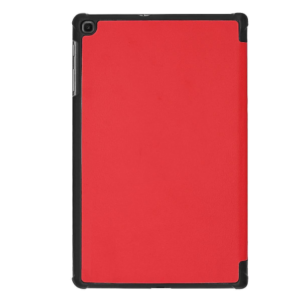 10,1 tommer tablet cover i læder, beskyttende tablet skal kompatibel med Tab A T510 T515 (rød)