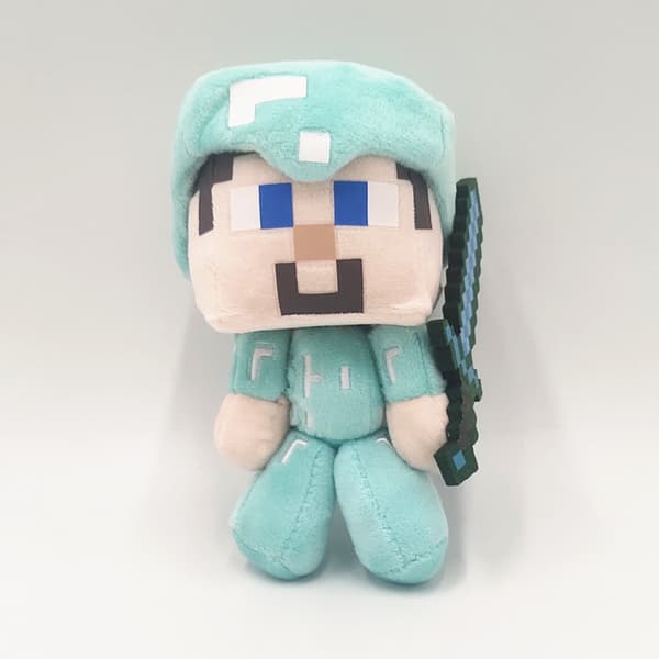 Minecraft plysjdukke Ender Gragon Creeper Steve Bat Doll