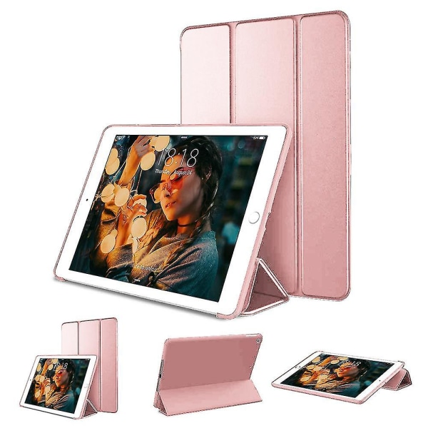 Pad 7:e generationens fodral med automatisk viloläge/väckningsfunktion och rebound-funktion Rose Gold