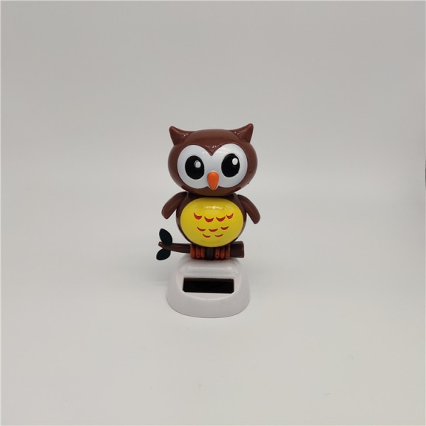 Idea Solar Swing Owl Nods Paparazzi Car Swing Cartoon Swing Gift Toys for Children