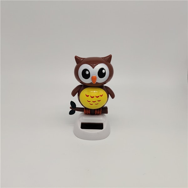 Idea Solar Swing Owl Nods Paparazzi Car Swing Cartoon Swing Present Leksaker för Barn