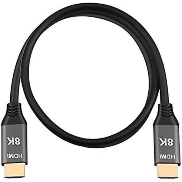 Hdmi-kaapeli 2.1 Ultra High Definition Uhd 8k 60hz 4k 120hz 48gbs -kaapeli, jossa äänikaapeli ja 3m Hdmi Ethernet