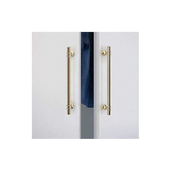 6 kpl kultaiset kaapin vetimet, kaapin vetimet, keittiön reikäväli 96 mm, moderni minimalismi