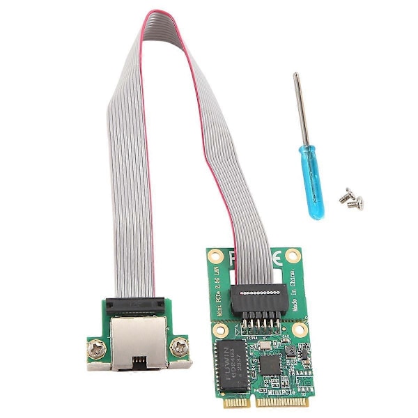 Mini PCIe 2.5G Ethernet Kort RJ45 Netværksadapter Gigabit Netværksadapter Mini Pci-E 2500Mbps RJ45 LAN Controller Kort