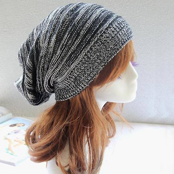 Unisex Vinter Baggy Oversized Slouch Beanie Mössor Caps
