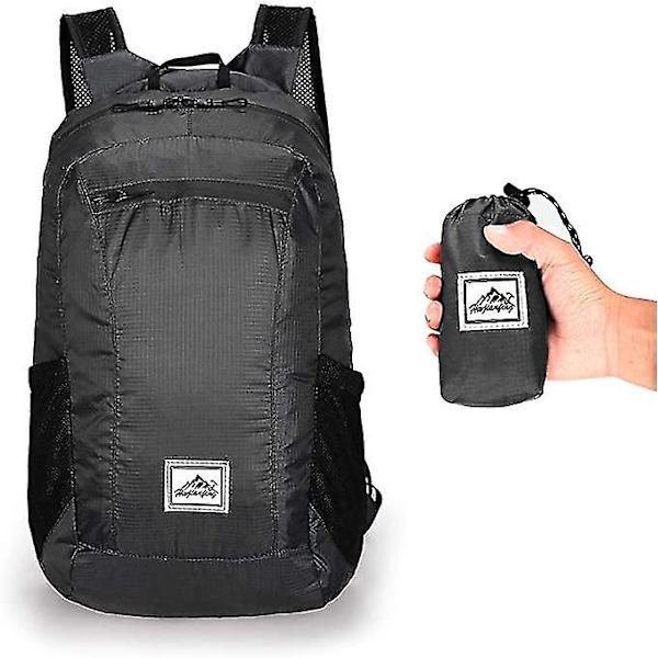 Taitettava reppu Black