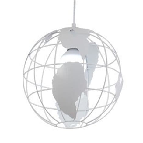 Pallo riipus 20 cm valkoinen