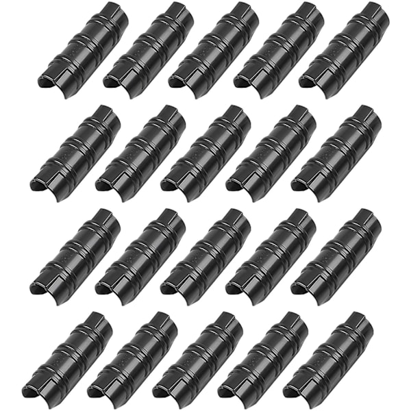 20 st växthusramrörklämma, 25 mm växthusplastfilmrörklämmor