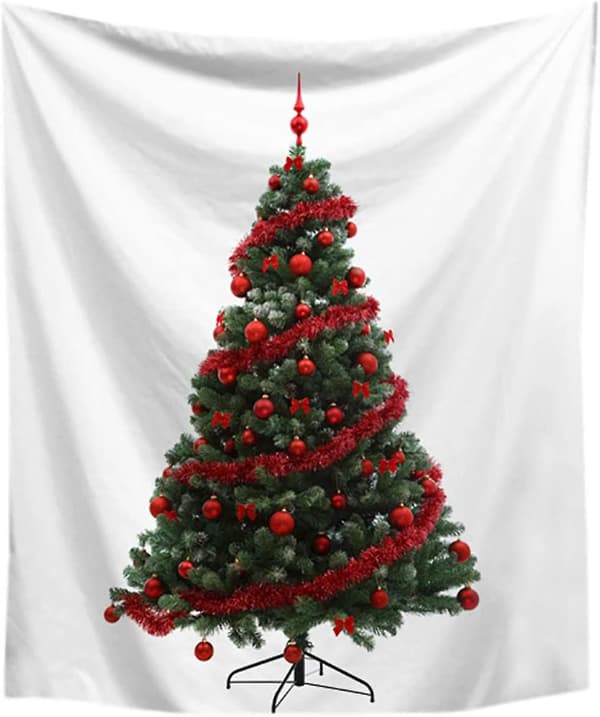 Julgran Julgobeläng Julgobeläng Vägggobeläng Dekoration Present