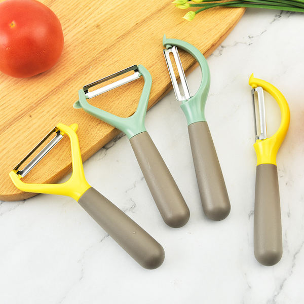 2 st Grå Grön Multipeel - Y Peeler, Ljusgrön, 29x6.5x4.5 cm
