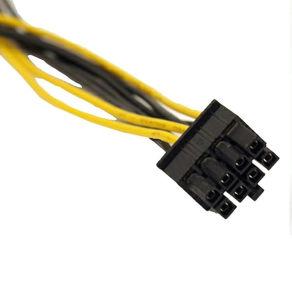 Dual Molex Lp4 4 ben til 8 ben Pci-e Express Converter Adapter Strømkabel ledning