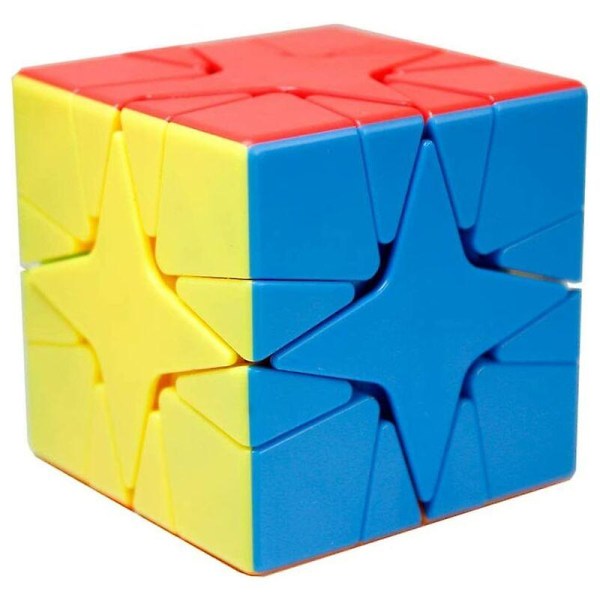 Magic Domain Rubik's Cube Priest Meilong Serie Meilong Uregelmæssig Stjerne Rubik's Cube Stickerless Rubik's Cube Klasseværelse