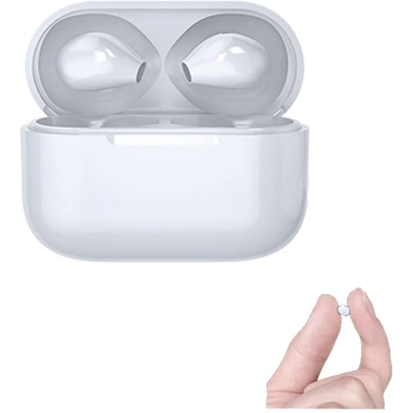 Näkymätön nappikuulokkeet Mini piilotettu Bluetooth-kuuloke Piilotettu Mini langattomat kuulokkeet Näkymätön