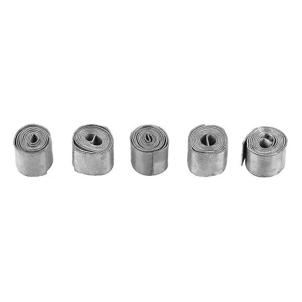 5 rullar blyplåt blyplåt för fiskeentusiaster 1.4cm*0.4mm
