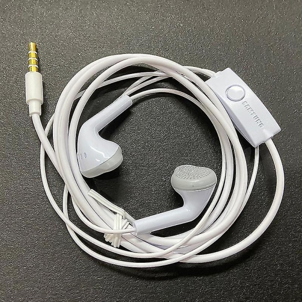 Öronsnäcka Ehs61 Kabelansluten med mikrofon för Samsung S5830 S7562 för Xiaomi hörlurar för smarttelefonhörlurar Black