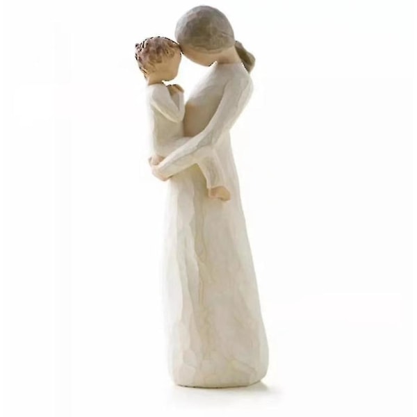 Willow Tree Angel Of Friendship And Angel Of Comfort Skulpteret håndmalet figur Style A