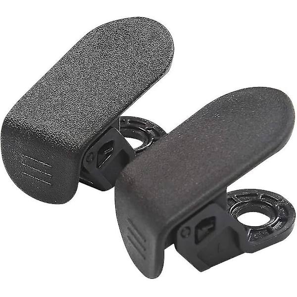 2-pack främre bagageutrymmeskrok för Tesla Model 3 Svart slitstark ABS-bilmodifiering passar Tesla hushålls främre bagageutrymmeskrok Tesla Model 3 ABS bekväm