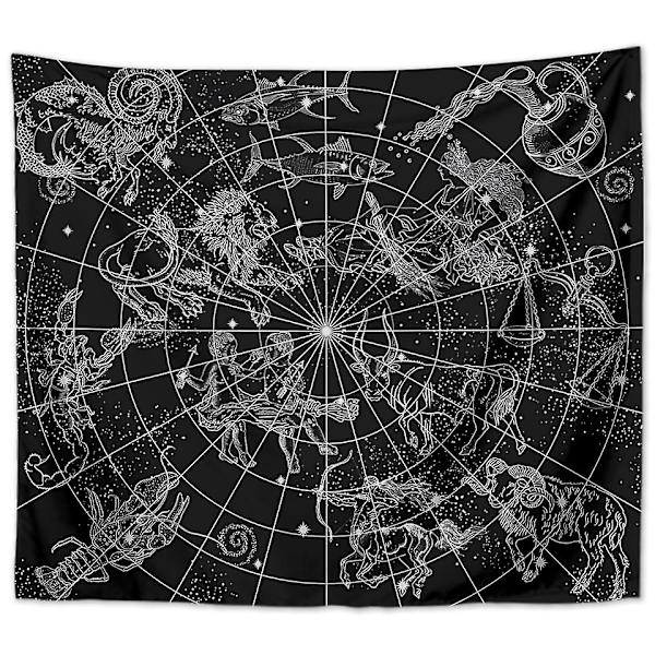 Alttariliina Zodiac Noituus Alttari Tarot-levytys Päällysliina Wiccan Neliömäinen Hengellinen Pyhä Liina 51 X 59 Tuumaa B