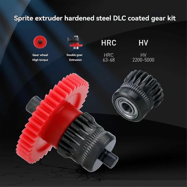 Opgraderings Ekstruder Gear Kit til Ender3 S1 V3 SE -5 -10 Smart Pro Coating 3D Printer Tilbehør A
