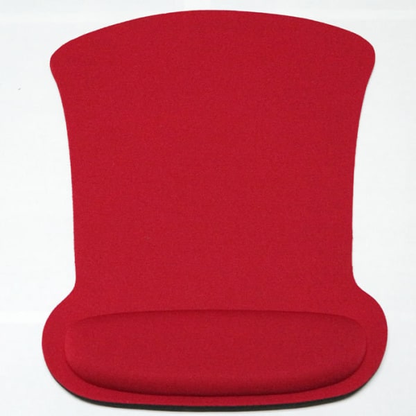 Röd musmatta med kudde - Gaming handledsstöd - Musmatta handledsstöd - Komfort med ergonomiskt handledsstöd - Vattenavvisande och tvättbart - PC laptop Nej