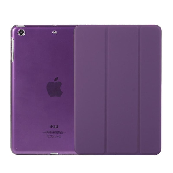 Case för Ipad Air 9.7&quot; Ultralätt stativ Smart case med automatisk cover /väckningsfunktion Purple