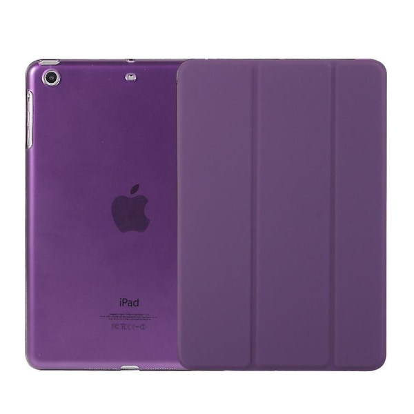 Etui til Ipad Air 9.7&quot; Ultraletvægtsstativ Smart beskyttende etui-cover med automatisk dvale-/vågningsfunktion Purple