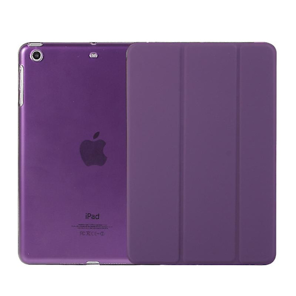 Fodral för iPad Air 9,7 tum - Ultralätt stativ Smart skyddande fodral med automatisk viloläge/väckningsfunktion Purple
