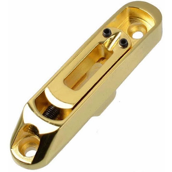 4 Set Enkelsträngs Gitarrstall för Elbasgitarrer Reservdelar, Svart