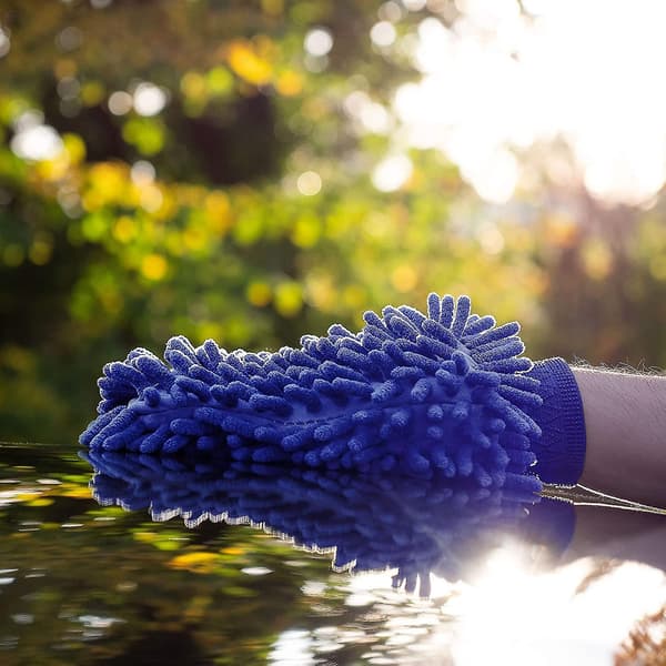 Biltvättvantar, Mikrofiber, Vattentätt Rengöringskit För Biltvätt