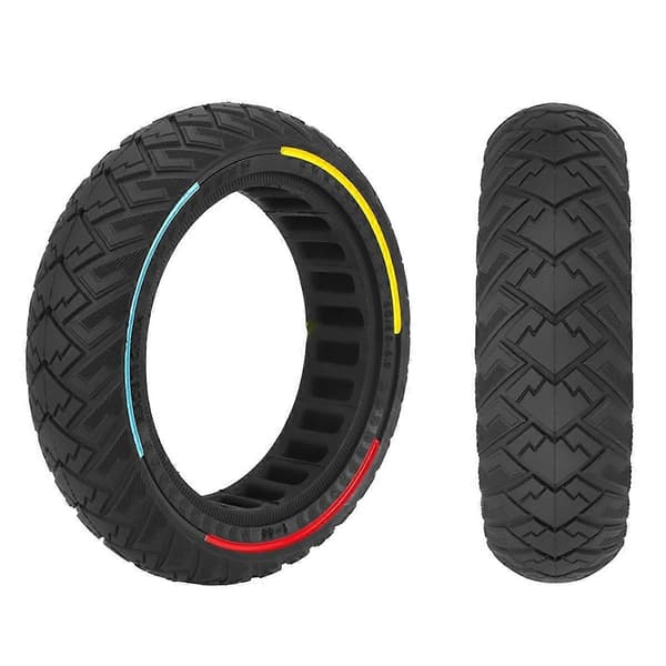 Ulip60/65-6.9 Firefarget Vingemønster Offroad Solid Dekk Max G2 G65 Skateboard Hjul Rød