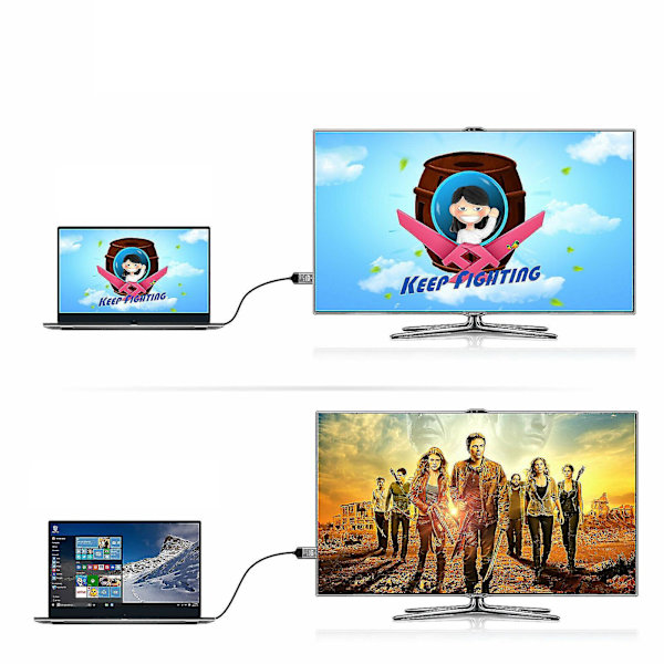 Typ-C till HDMI-adapter