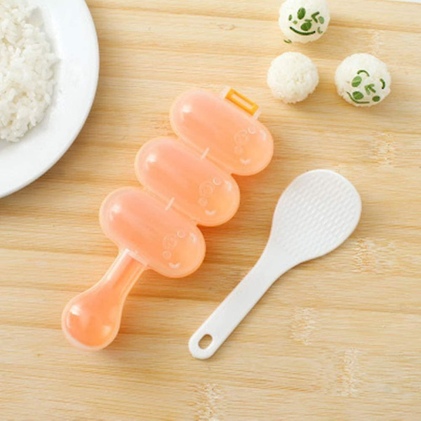 Sushi Maker Set, 3 st Acsergery Present Sushi Balls Maker Form, Forma Sushi Press