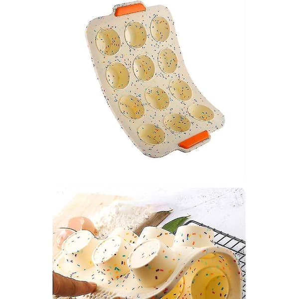 12 Kopper Mini Cheesecake Form, Kageform, Muffinbageri