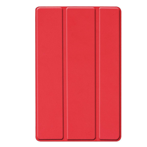 10,1 tums cover Skyddande surfplatta i läder kompatibel med Tab A T510 T515 (röd)