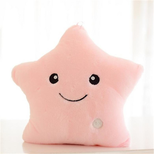 1 kpl 13'' Valoisa Twinkle Led Tähti Pehmolelut Yövalo Täytetyt Eläin Lelut Syntymäpäivä Pink