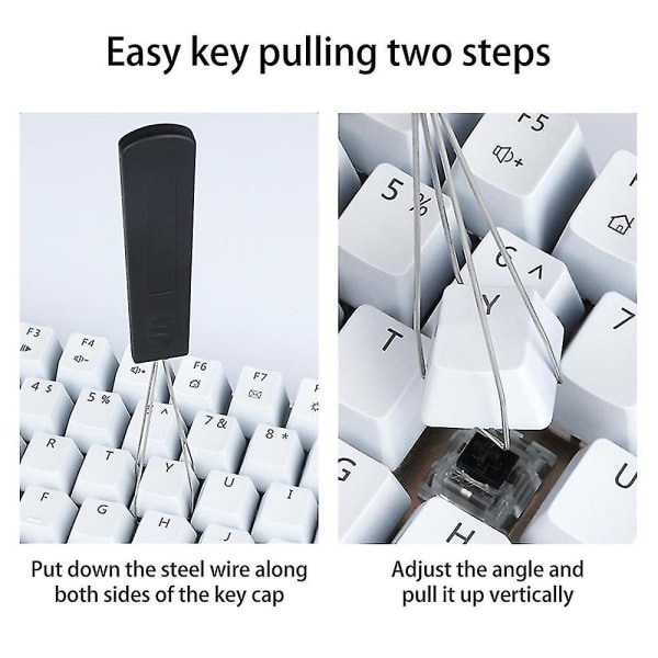 Mekanisk tastatur Universal Keycap Puller Key Cap Remover Tool