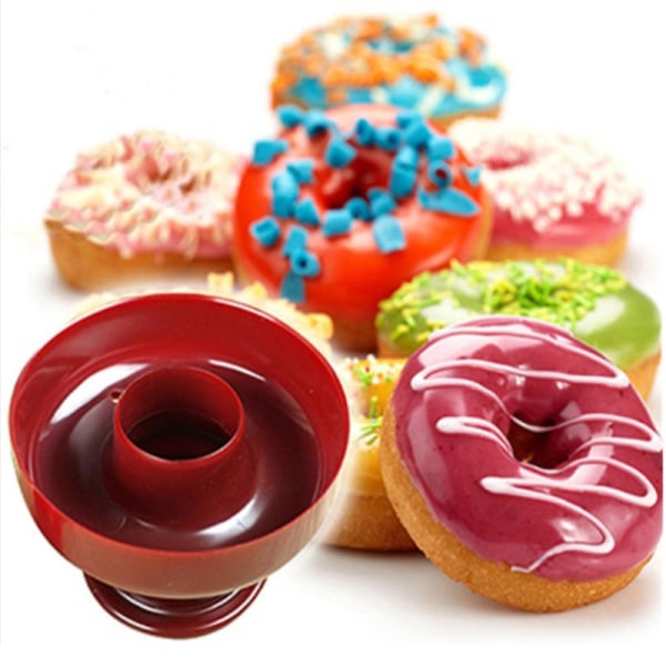 Donutform, Donutpressform, Plast ihålig kakform, Kakavtryck