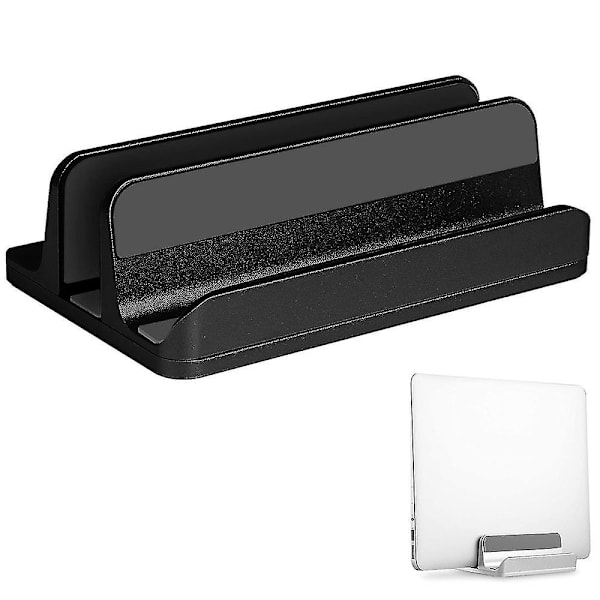 Vertikal bærbar computer stand holder, justerbar med justerbar dockstørrelse