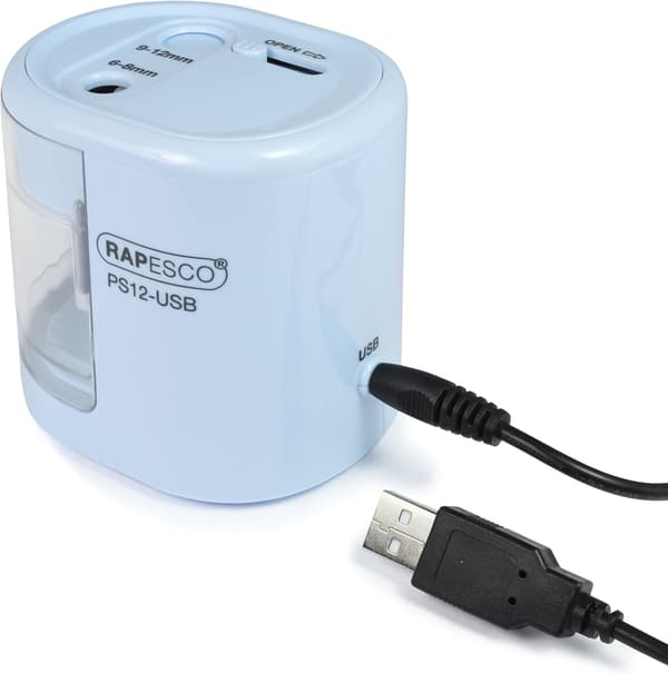 Elektrisk USB-pennväsare, blå